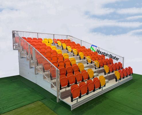 10 Row Aluminum Bleachers