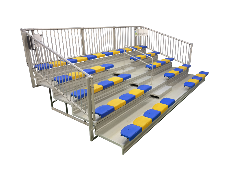 5Row Transportable Bleacher-SH0 5Row Transportable Bleacher-SH0
