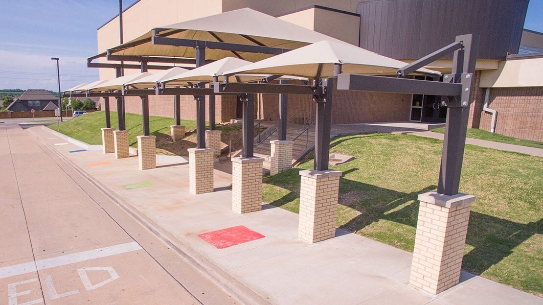 Suspended Cantilever Shade Suspended Cantilever Shade