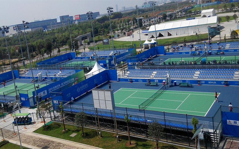 WTA Wuhan Open Stadium Aluminum Bleachers