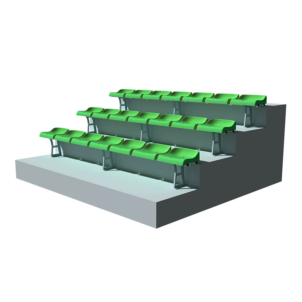 Bleacher Seating Without Back