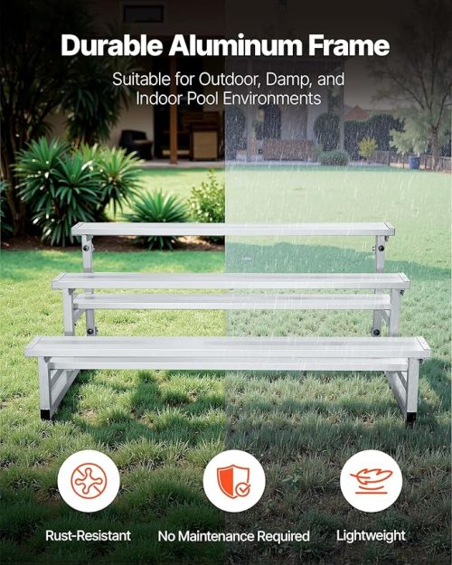 3-Row Mobile Bleachers